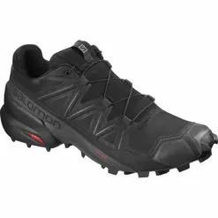 Salomon Mens Speedcross 5 Trail Shoes - Black