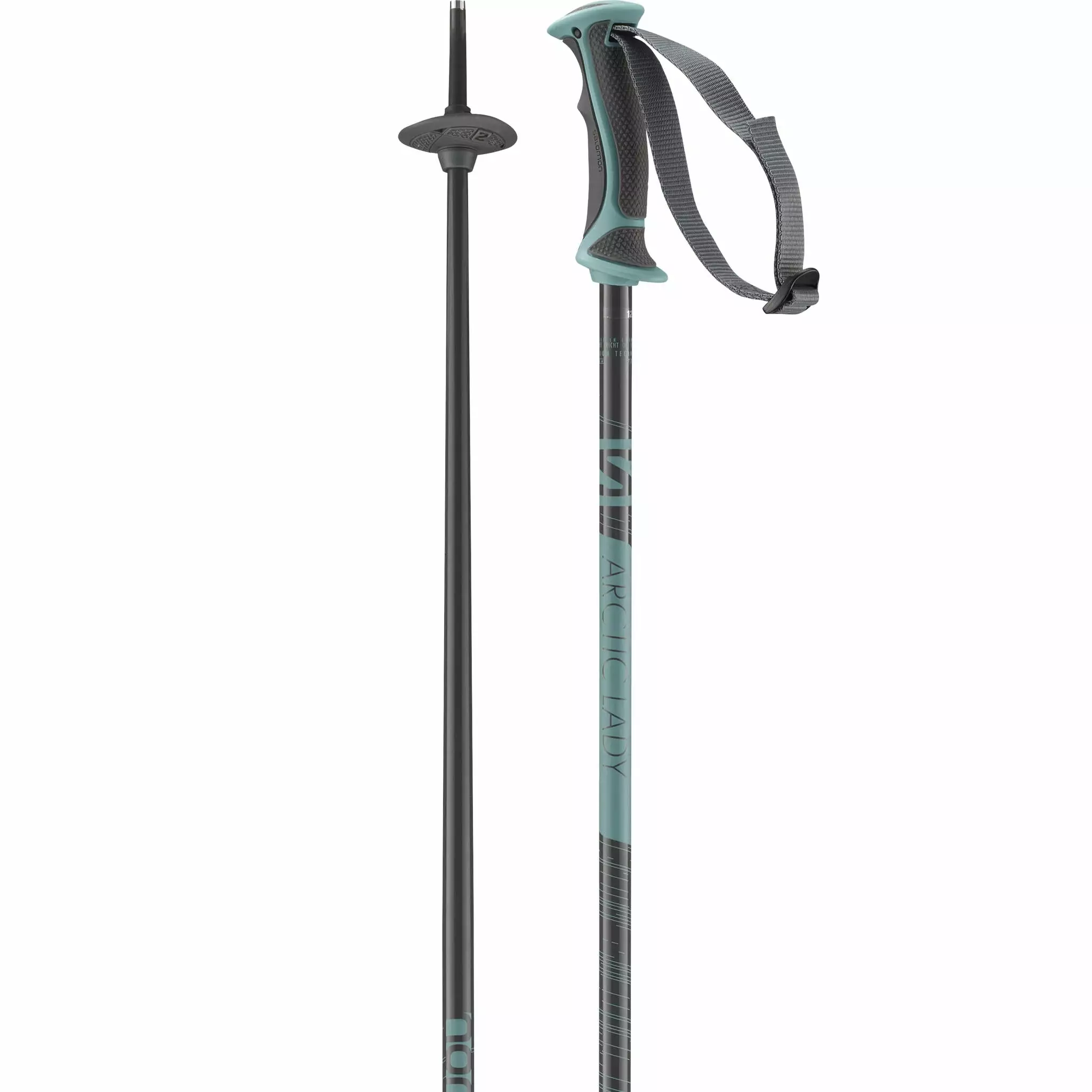 Salomon Arctic Lady Women's Ski Poles - Grey 1 Salomon Arctic Lady Women's Ski Poles - Grey
