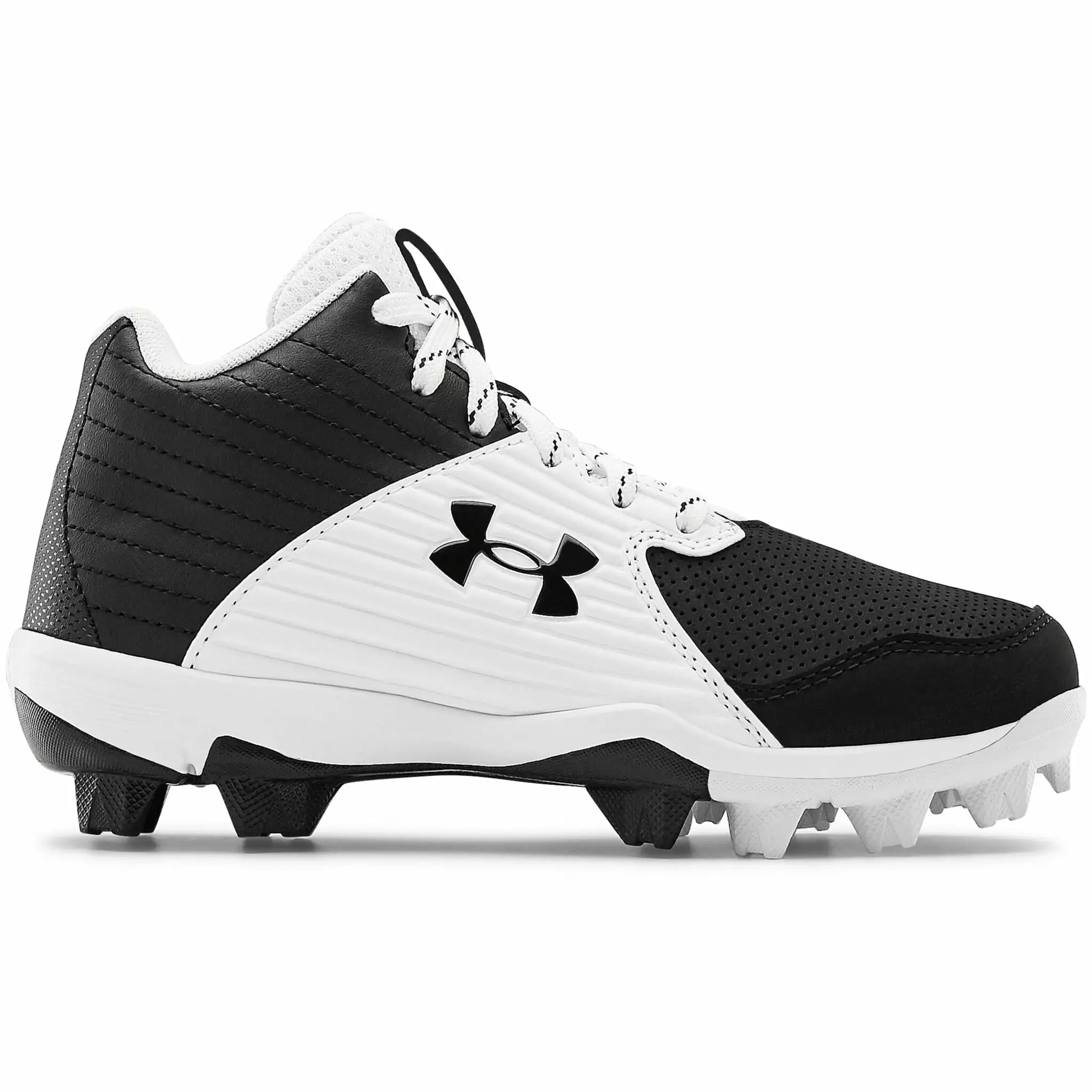 Under Armour Leadoff Mid RM Junior Baseball Cleats 1 Under Armour Leadoff Mid RM Junior Baseball Cleats