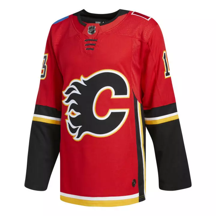 Adidas NHL Authentic Home Player Jersey - Calgary Gaudreau 1 Adidas NHL Authentic Home Player Jersey - Calgary Gaudreau