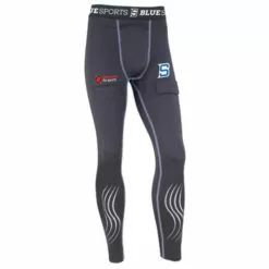 Blue Sports Source For Sports Junior Compression Pant With Cup