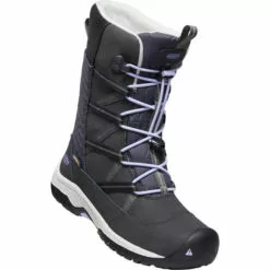 Keen Hoodoo Youth Waterproof Boots - Black/Sweet Lavender