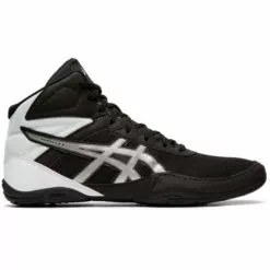 Asics Matflex 6 Unisex Wrestling Shoes (Black/Silver)