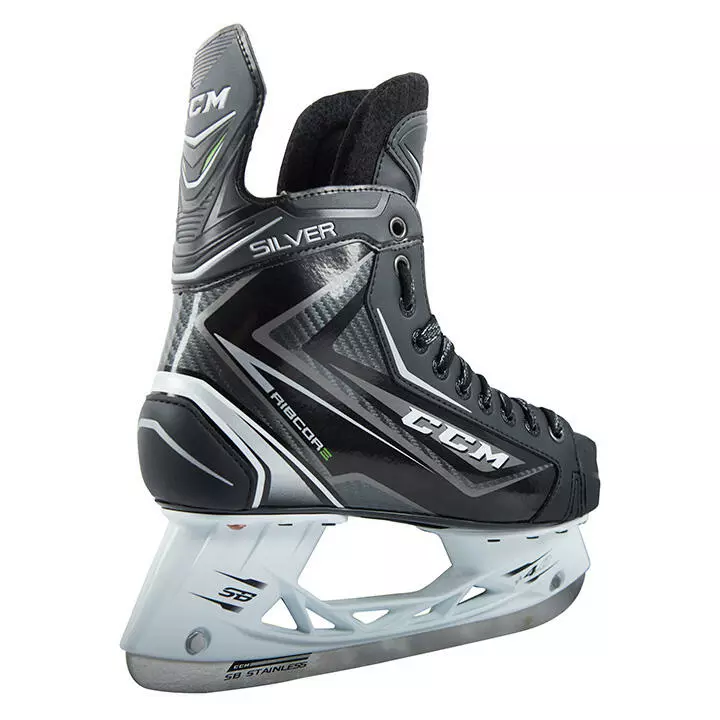 CCM Ribcor Silver Senior Hockey Skates (2018) 4 CCM Ribcor Silver Senior Hockey Skates (2018) - Image 4