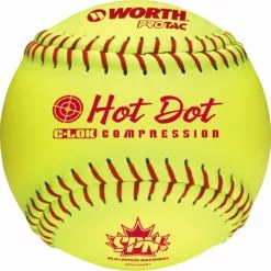 Worth SPN Hot Dot 12" Softball - Pack of 12