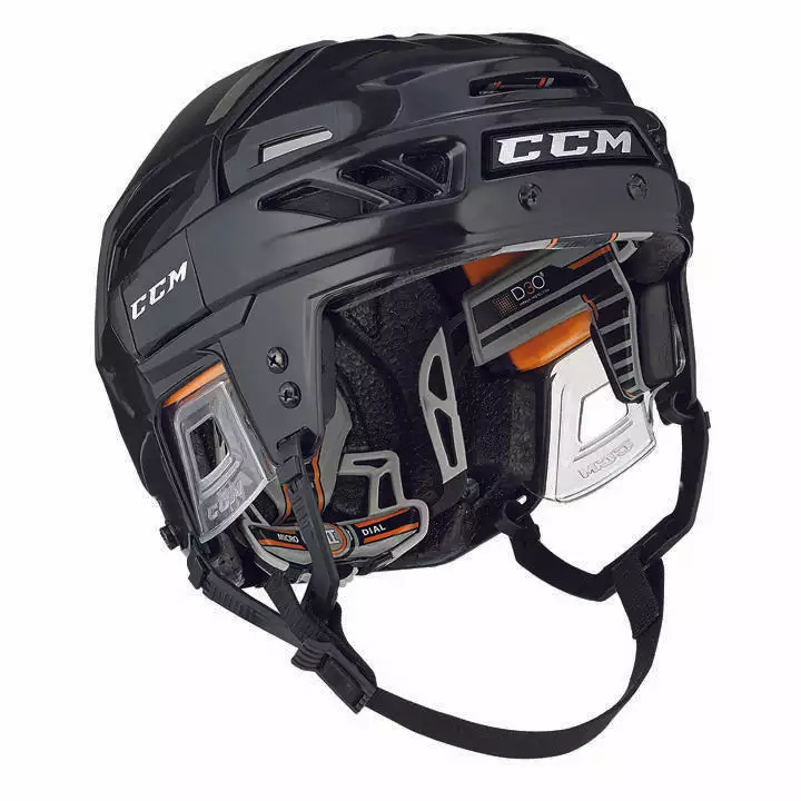CCM Fitlite 3DS Senior Hockey Helmet - Black 1 CCM Fitlite 3DS Senior Hockey Helmet - Black