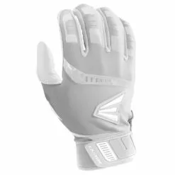 Easton Walk-Off Youth Baseball Battings Gloves - White / White