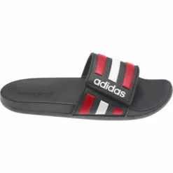 Adidas Adilette Comfort Adjustable Men's Slides - Black/White/Grey -Source for Sports Shop 217892399972da08ee0af5b036b5ab64 113099ad 932d 4eca 8982 0dd3838d60e4