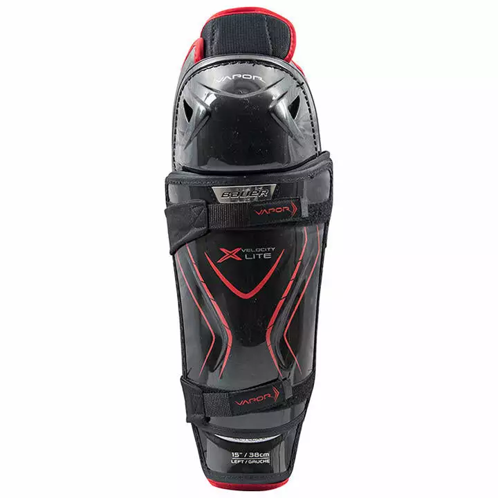 Bauer Vapor X:Velocity Lite Junior Hockey Shin Guards (2018) 1 Bauer Vapor X:Velocity Lite Junior Hockey Shin Guards (2018)