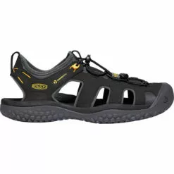 Keen Solr Men's Sandals - Black/Gold