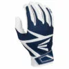 Easton Z3 Baseball Batting Gloves - White / Navy