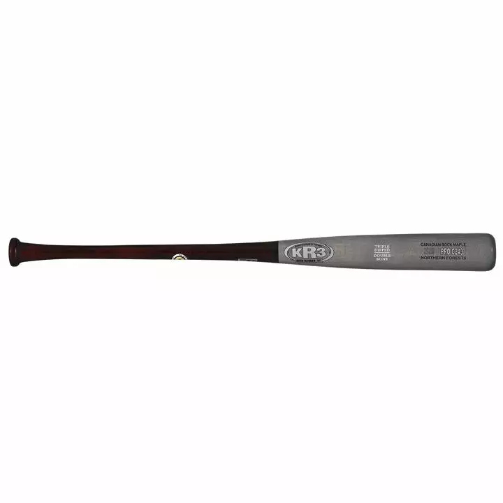 KR3 Canadian Rock Maple C243 Wood Baseball Bat 1 KR3 Canadian Rock Maple C243 Wood Baseball Bat