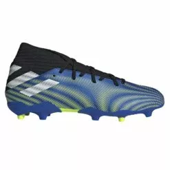 Adidas Nemeziz 3 Firm Ground Men's Soccer Cleats - Royal/White/Yellow