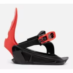 K2 Mini Turbo Junior Snowboard Bindings - Red
