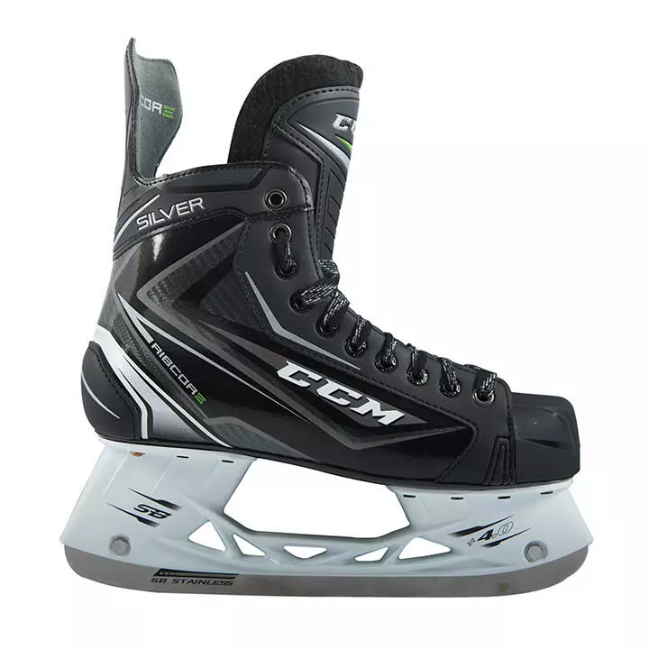 CCM Ribcor Silver Senior Hockey Skates (2018) 1 CCM Ribcor Silver Senior Hockey Skates (2018)