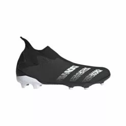 Adidas Predator Freak 3 Laceless Men's Firm Ground Soccer Cleats - Black/White
