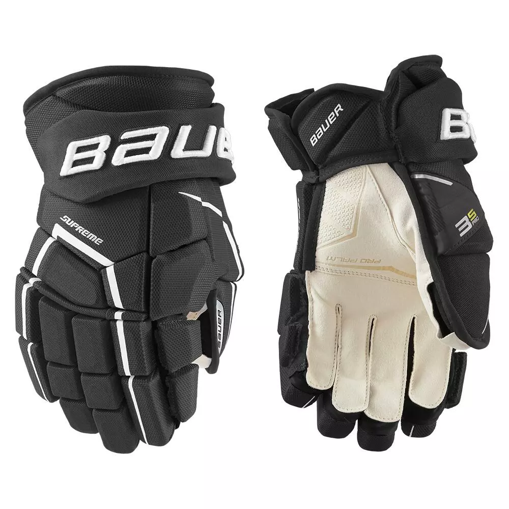 Bauer Supreme 3S Pro Intermediate Hockey Gloves (2021) 1 Bauer Supreme 3S Pro Intermediate Hockey Gloves (2021)