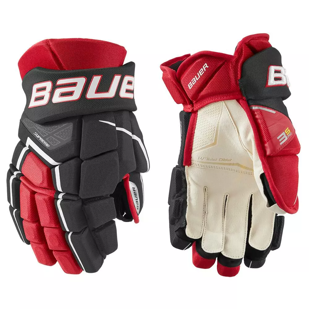 Bauer Supreme 3S Pro Intermediate Hockey Gloves (2021) 2 Bauer Supreme 3S Pro Intermediate Hockey Gloves (2021) - Image 2