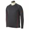 Bauer Essential Youth Long Sleeve Base Layer Top - Dark Grey (2019)