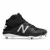 New Balance M4040v4 Mid-Cut Men's Metal Baseball Cleats - Black