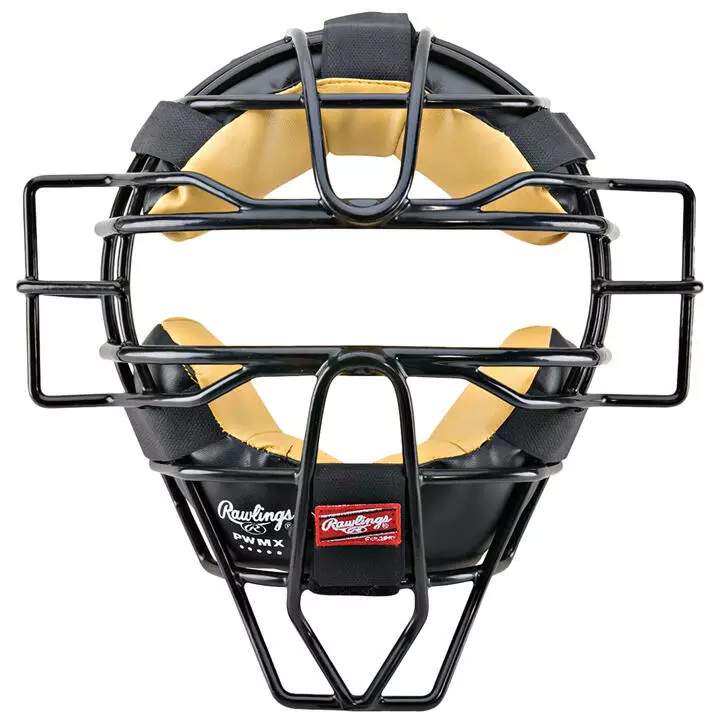 Rawlings Solid Wire Umpires Facemask 1 Rawlings Solid Wire Umpires Facemask