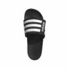 Adidas Adilette Comfort Adjustable Men's Slides - Black/White/Grey