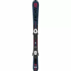 Salomon S/Force Jr S Skis + C5 GW J75 Bindings Junior Ski Set
