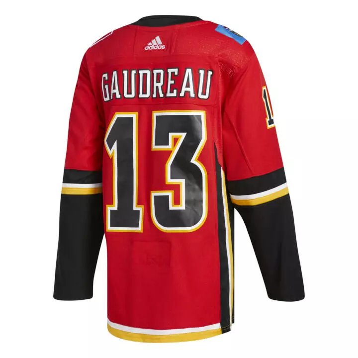 Adidas NHL Authentic Home Player Jersey - Calgary Gaudreau 2 Adidas NHL Authentic Home Player Jersey - Calgary Gaudreau - Image 2