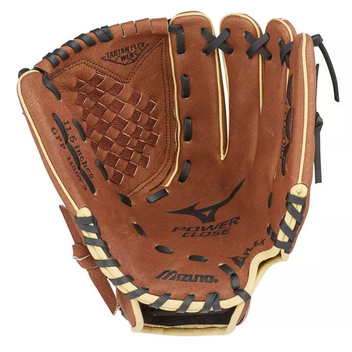 Mizuno Prospect Series Powerclose 11.5" Youth Baseball Glove - GPP1150Y3 1 Mizuno Prospect Series Powerclose 11.5" Youth Baseball Glove - GPP1150Y3