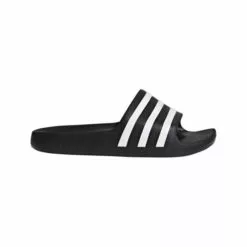 Adidas Adilette Aqua Youth Slides - Black/White
