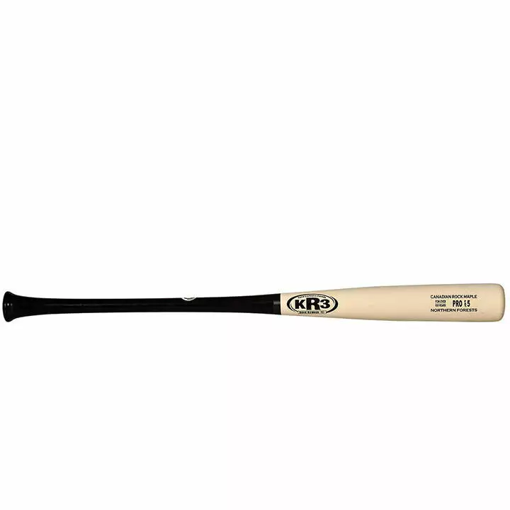 KR3 Canadian Rock Maple Pattern 5 Adult Wood Baseball Bat 2 KR3 Canadian Rock Maple Pattern 5 Adult Wood Baseball Bat - Image 2