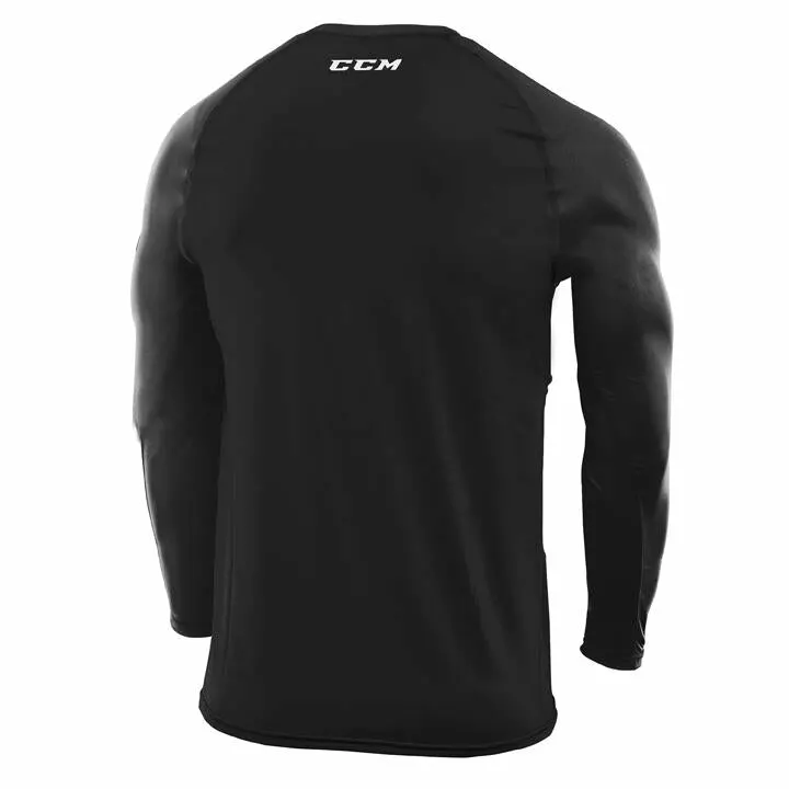 CCM Men's Performance Long Sleeve Compression Top 2 CCM Men's Performance Long Sleeve Compression Top - Image 2