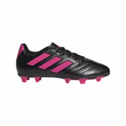 Adidas Goletto VII Firm Ground Junior Soccer Cleats - Black/Pink