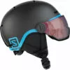Salomon Grom Visor Kids Helmet - Black