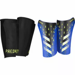 Adidas Predator League Soccer Shin Guards - Black/White/Yellow