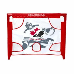 Winnwell Hockey Canada Collapse Mini Hockey Net And Target With 2 Sticks