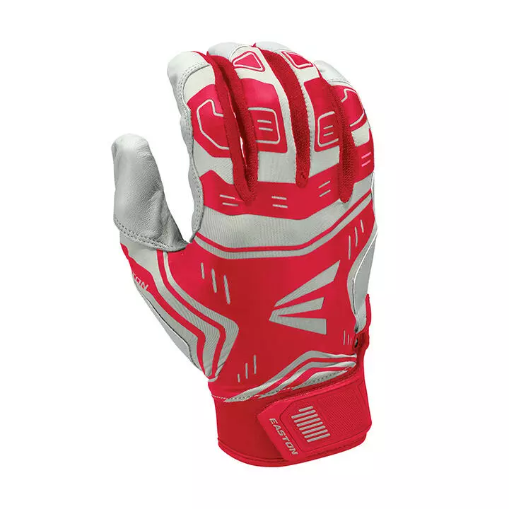 Easton VRS Power Boost Youth Batting Gloves - Grey/Red 2 Easton VRS Power Boost Youth Batting Gloves - Grey/Red - Image 2