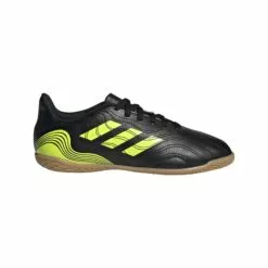 Adidas Copa Sense 4 Indoor Junior Soccer Shoes - Black/Yellow