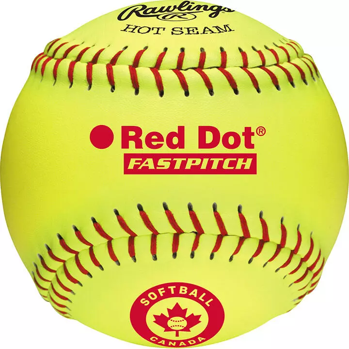 Rawlings Red Dot 11" Fastpitch Softballs - Pack of 12 1 Rawlings Red Dot 11" Fastpitch Softballs - Pack of 12