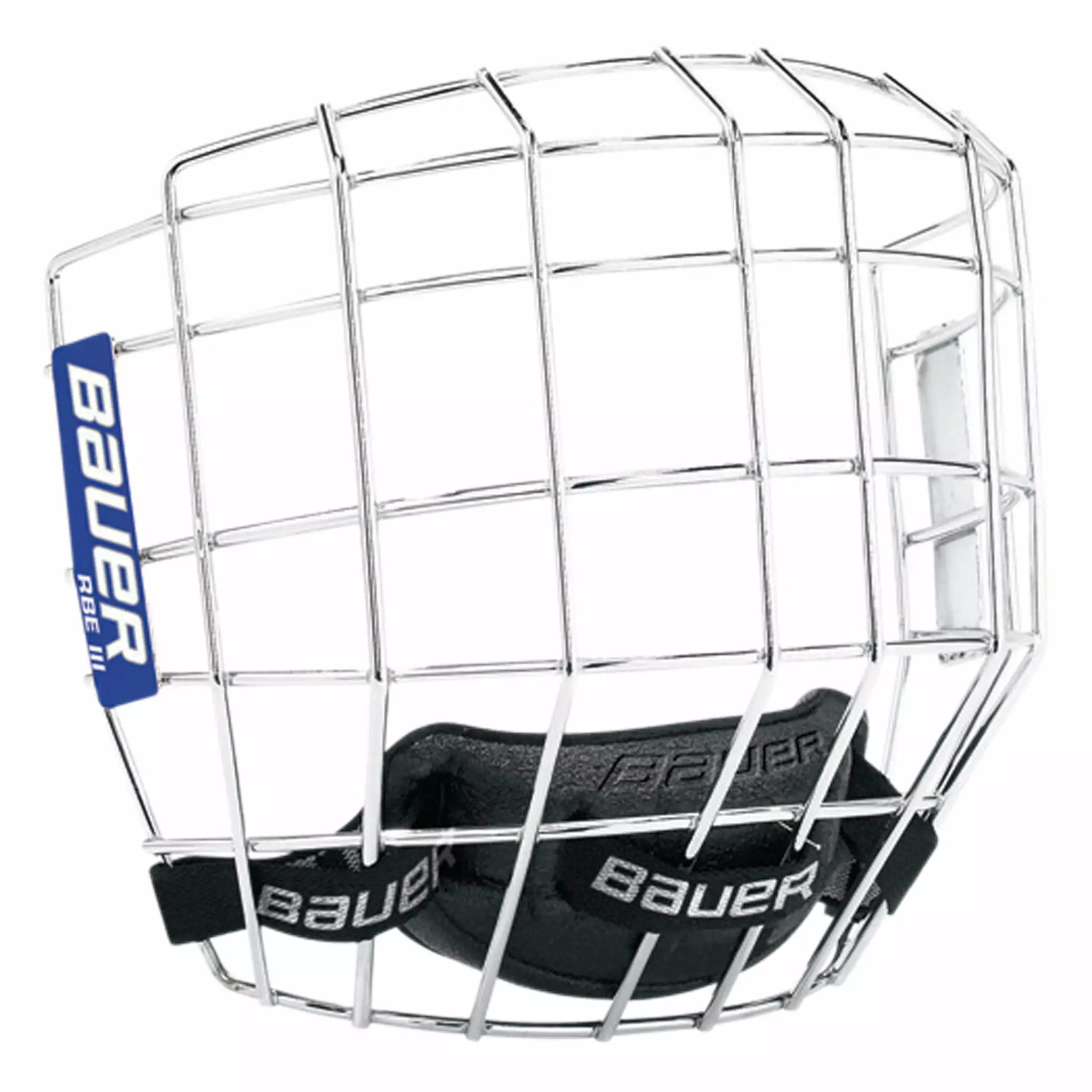 Bauer RBE III Chrome Senior Hockey Facemask 1 Bauer RBE III Chrome Senior Hockey Facemask