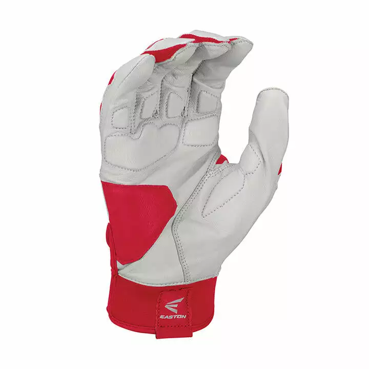 Easton VRS Power Boost Batting Gloves - Grey/Red 1 Easton VRS Power Boost Batting Gloves - Grey/Red