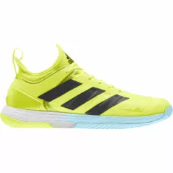 Adidas Adizero Ubersonic 4 M Men's Tennis Shoes - Yellow/Black/Haze Sky
