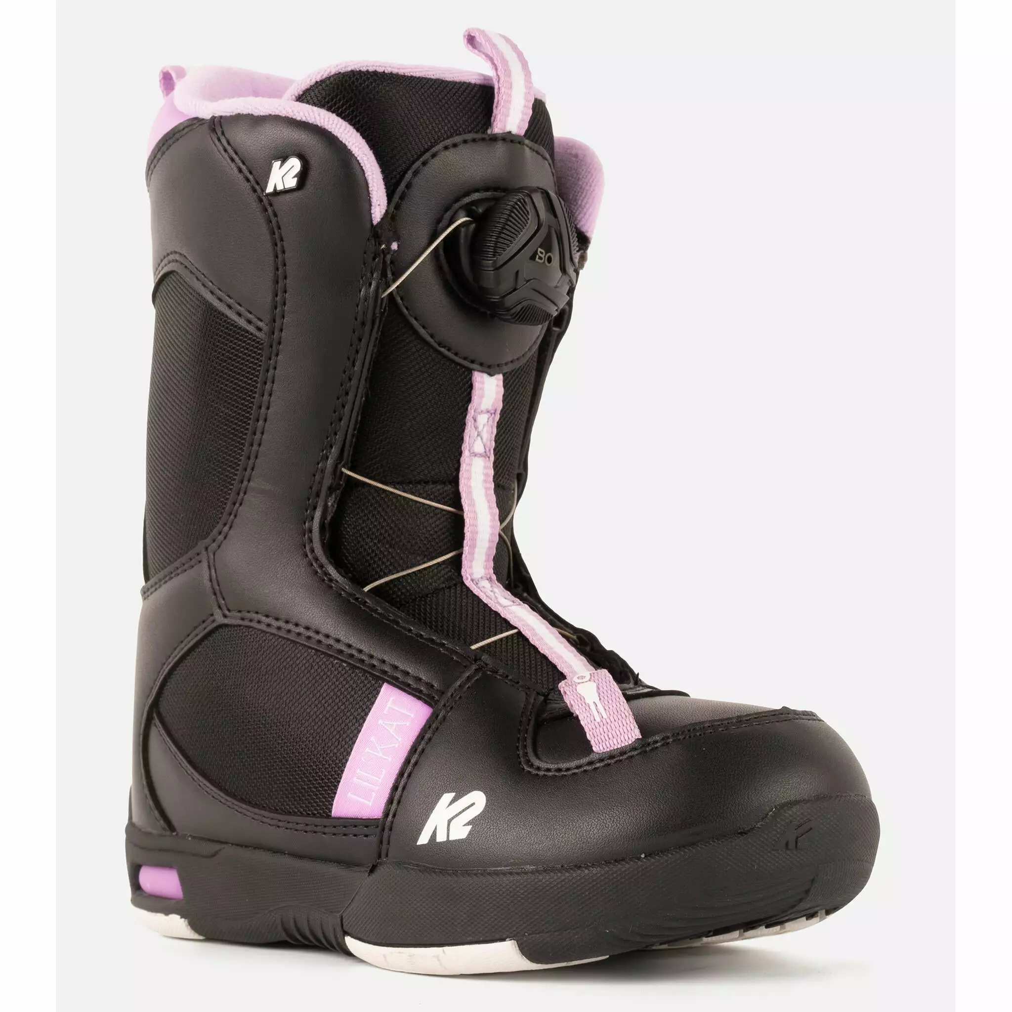 K2 Lil Kat Junior Snowboard Boots - Black 2 K2 Lil Kat Junior Snowboard Boots - Black - Image 2