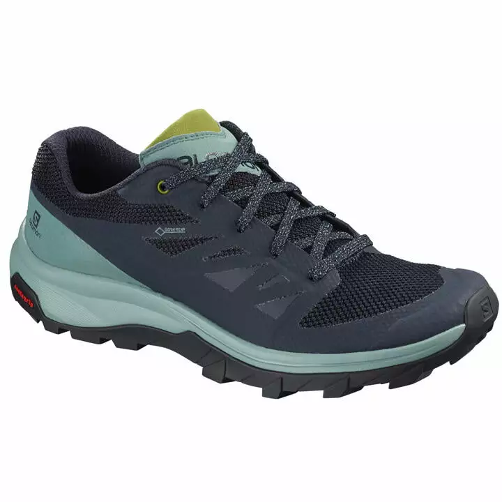 Salomon Outline GTX Women's Hiking Shoes - Trellis/Navy Blazer/Guacamole 1 Salomon Outline GTX Women's Hiking Shoes - Trellis/Navy Blazer/Guacamole