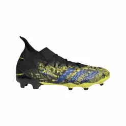 Adidas Marvel Predator Freak 3 Men's Firm Ground Soccer Cleats - Yellow/Blue/Black