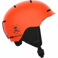 Salomon Grom Junior Ski Helmet - Flame