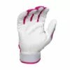 Easton Hyperlite Fastpitch Batting Gloves - White/Pink