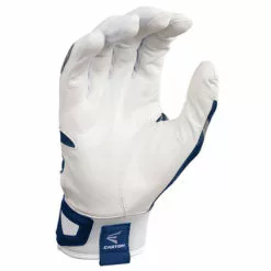 Easton Z7 Hyperskin Baseball Batting Gloves - White / Navy Basecamo