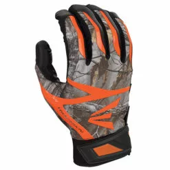 Easton Z7 Hyperskin Baseball Batting Gloves - Black / Realtree