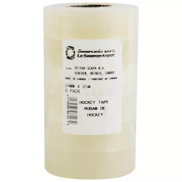 Renfrew Source For Sports Polyflex Clear Shin Pad Tape - 6 Pack 1 Renfrew Source For Sports Polyflex Clear Shin Pad Tape - 6 Pack